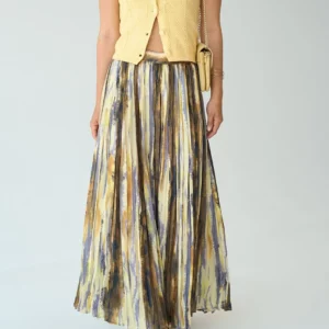Robe aquarelle d'été
