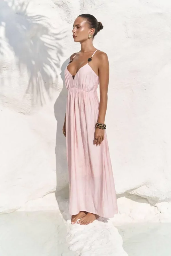 Robe nuage rose